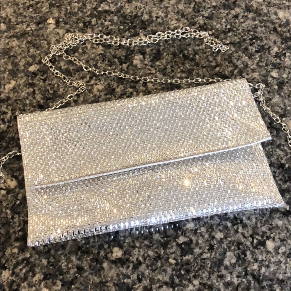 Rhinestone clutch